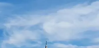 Aksaray'da fırtınada hasar gören caminin minaresi yıkıldı