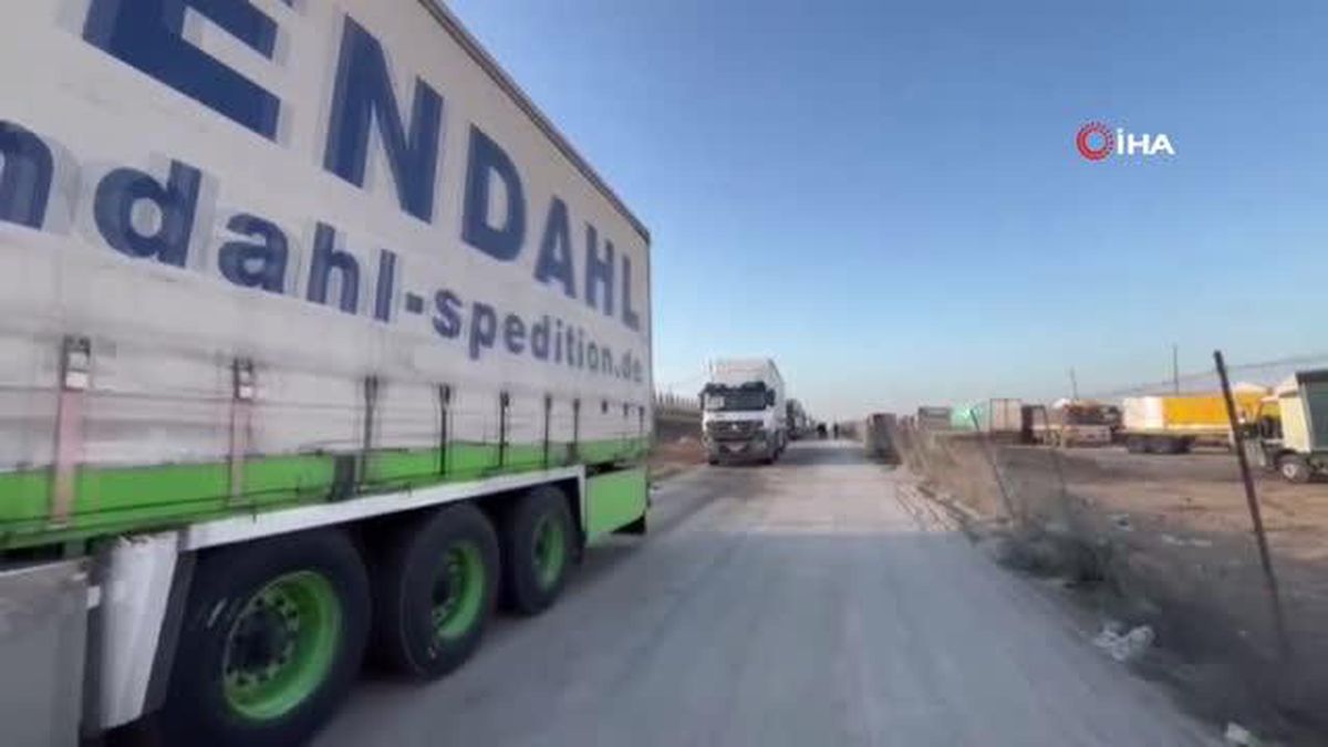 İsrail ile Hamas arasındaki insani ara sona erdi, Gazze\'ye yardım konvoyu giriş yaptı