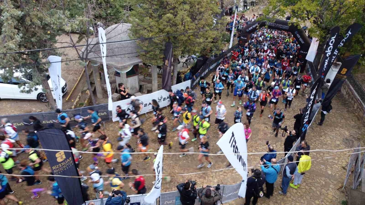 Kar Spor İda Ultra Maratonu Başladı