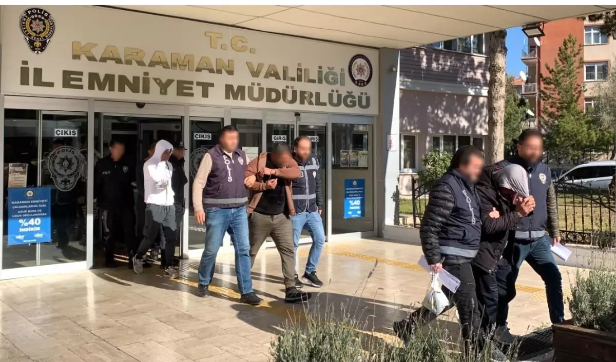 Karaman\'da 133 kişi tutuklandı, 244 silah ve 657 bıçak ele geçirildi