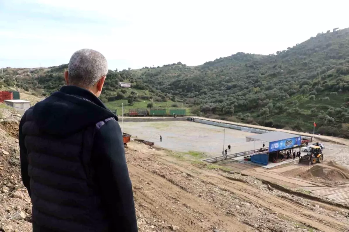 Koçarlı\'da Geleneksel Deve Güreşi Festivali Hazırlıkları Tamamlandı