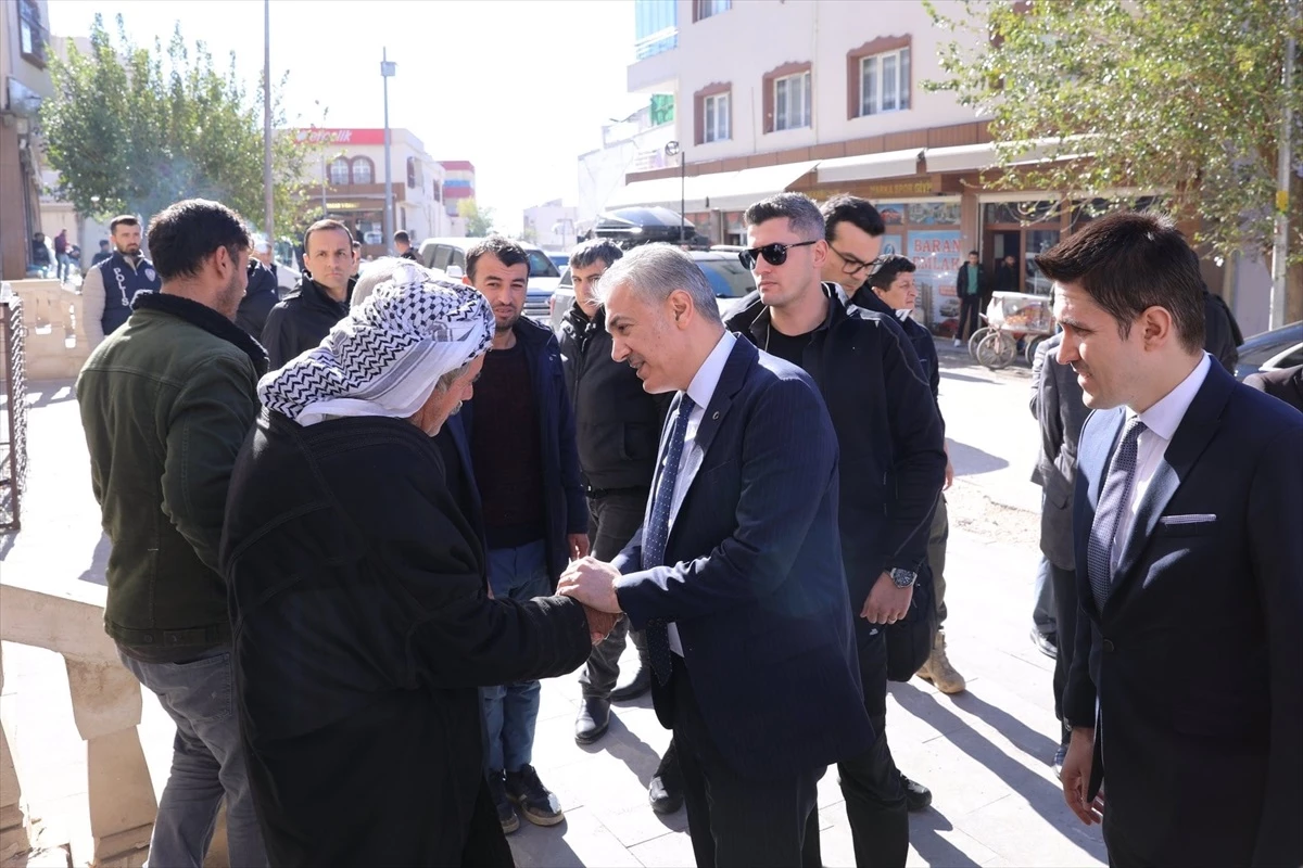 Mardin Valisi Derik ilçesini ziyaret etti