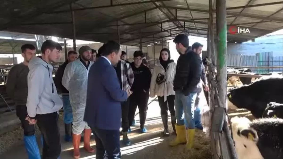 Niğde\'de hayvan yetiştireceklere üniversiteden uygulamalı eğitim