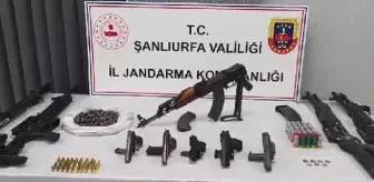 Şanlıurfa'da silah kaçakçılarına operasyon: Çok sayıda silah ve mühimmat ele geçirildi, 6 şüpheli gözaltına alındı