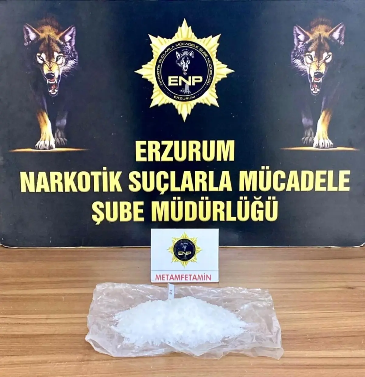 Erzurum\'da 506,72 gram metamfetamin ele geçirildi