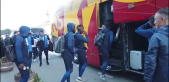 Kayserispor Trabzonspor maçı için Trabzon'a gitti