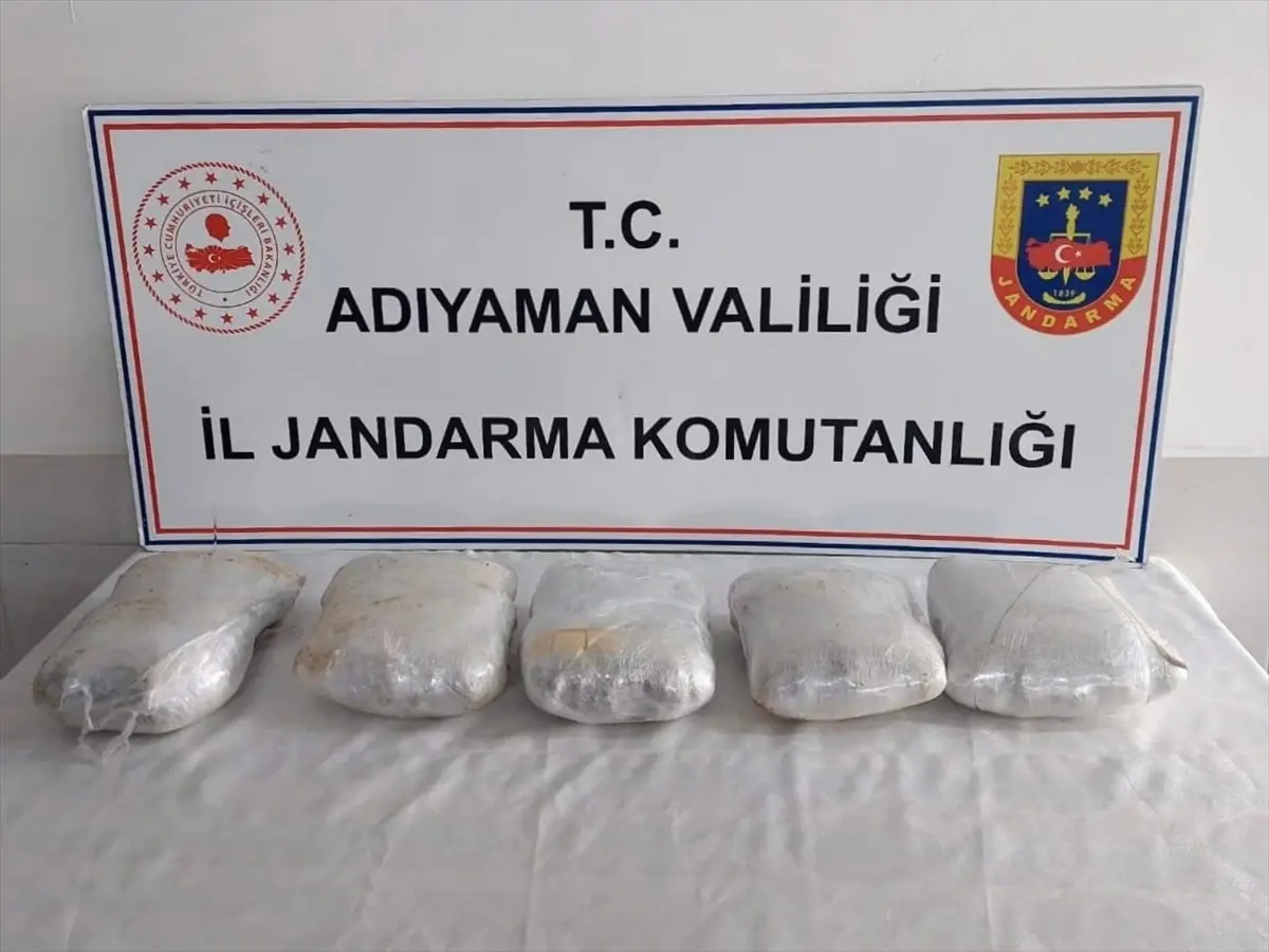 Adıyaman\'da uyuşturucu operasyonunda 1 şüpheli yakalandı