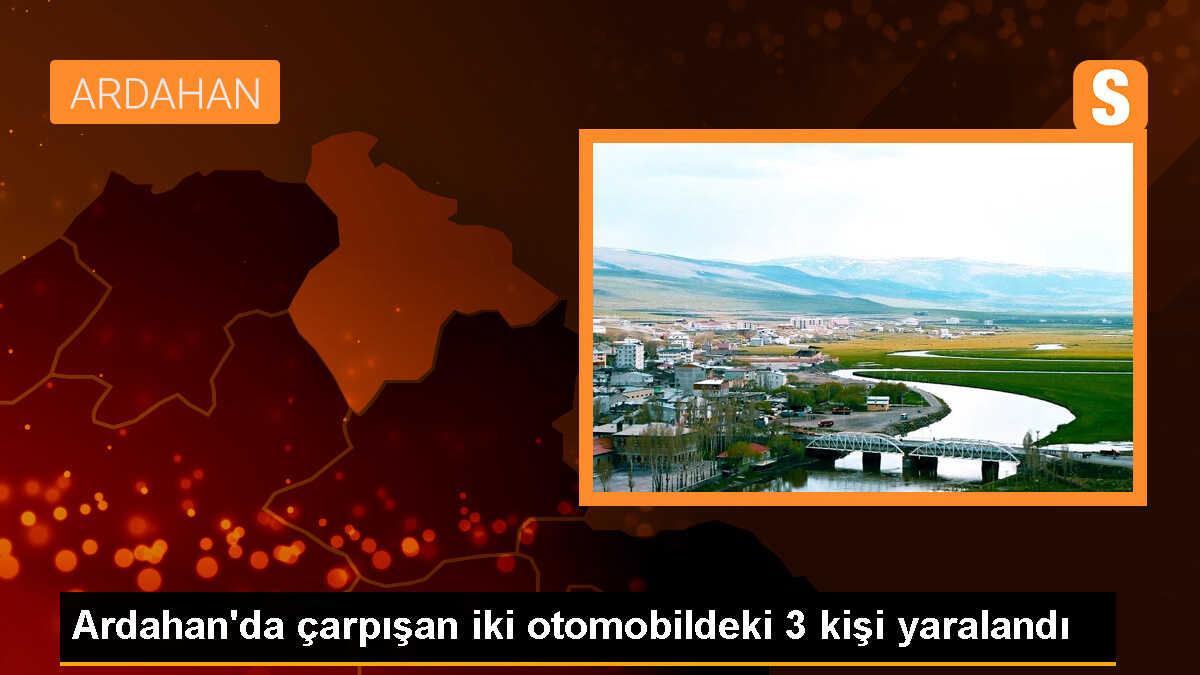 Ardahan\'da Otomobil Çarpışması: 3 Yaralı