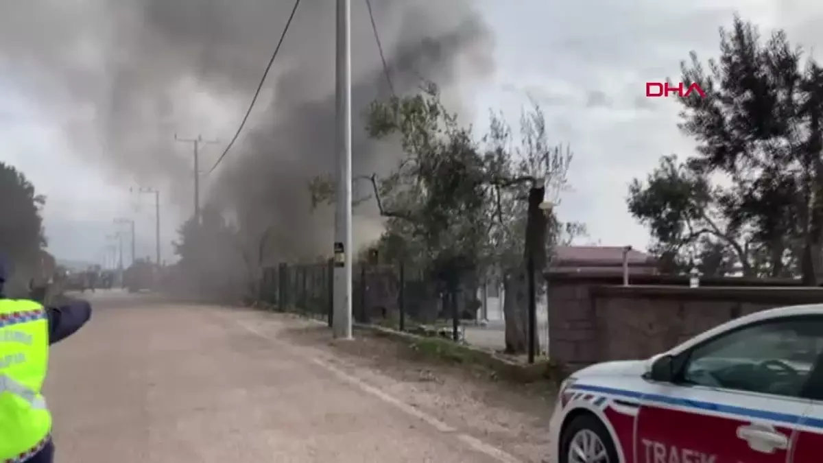 Çanakkale'de restoran yangını