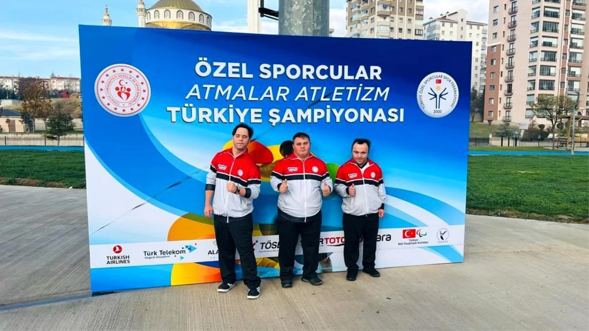 Down Sendromlu Sporcu Türkiye İkincisi Oldu