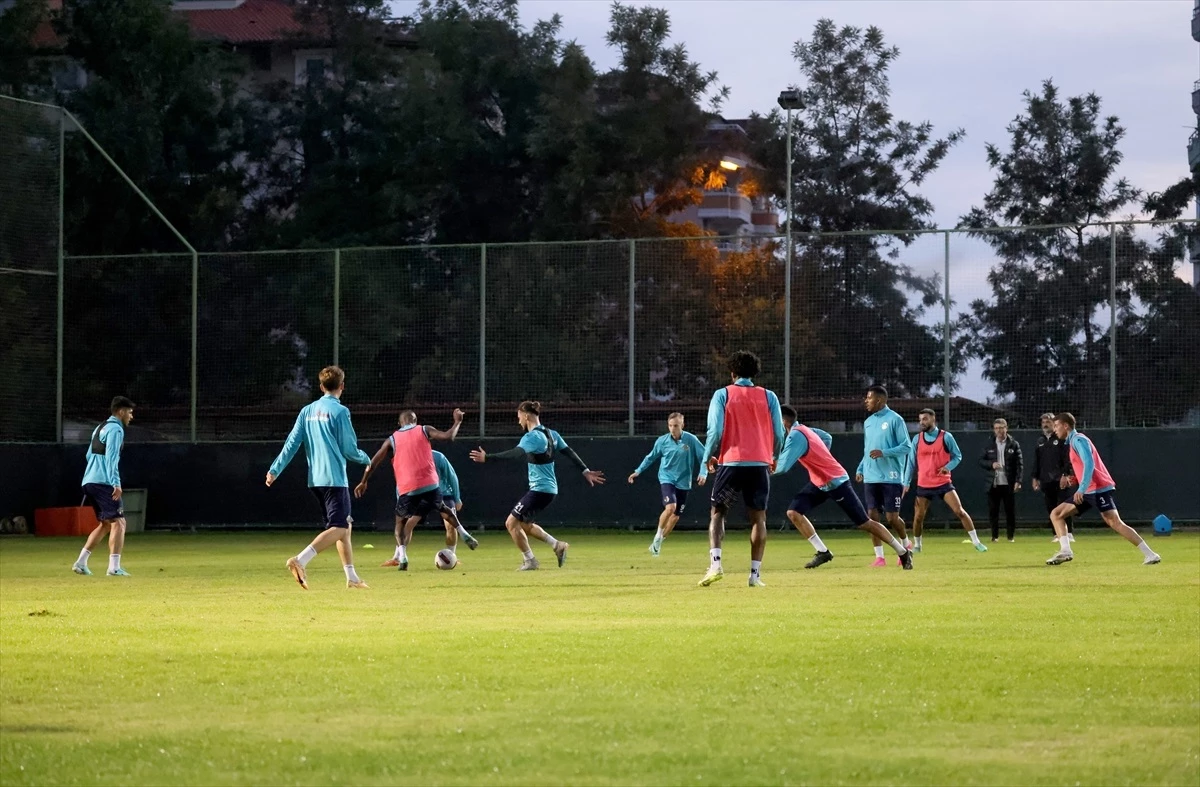 Corendon Alanyaspor, Kocaelispor maçı için hazırlıklara başladı
