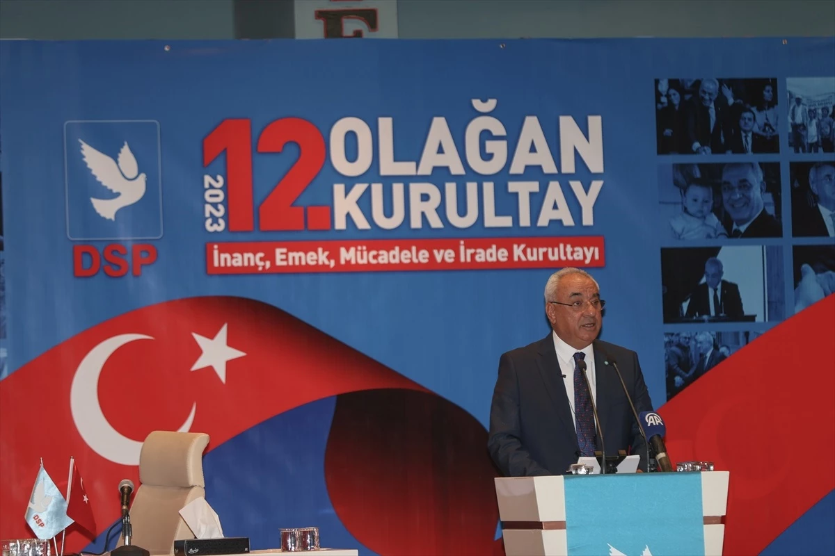 DSP Genel Başkanı Önder Aksakal, güçlü devlet ve mutlu insanların olduğu Türkiye\'yi hedeflediklerini söyledi