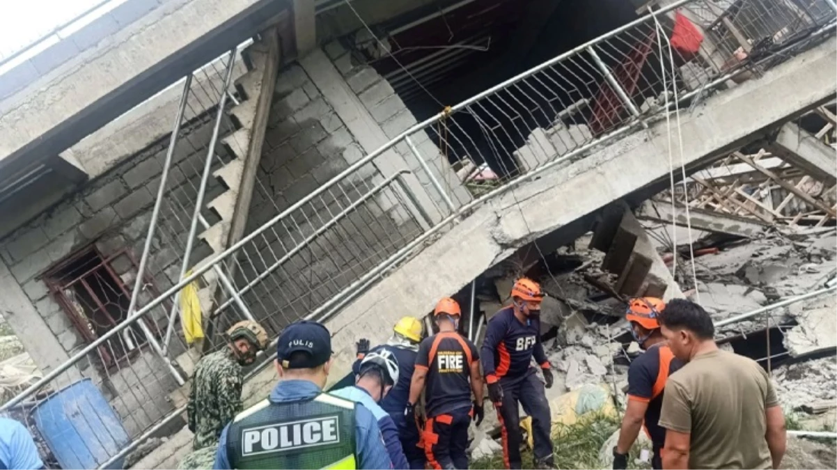 Dün 7.6\'lık depremin vurduğu Filipinler\'de 7 büyüklüğünde bir sarsıntı daha meydana geldi