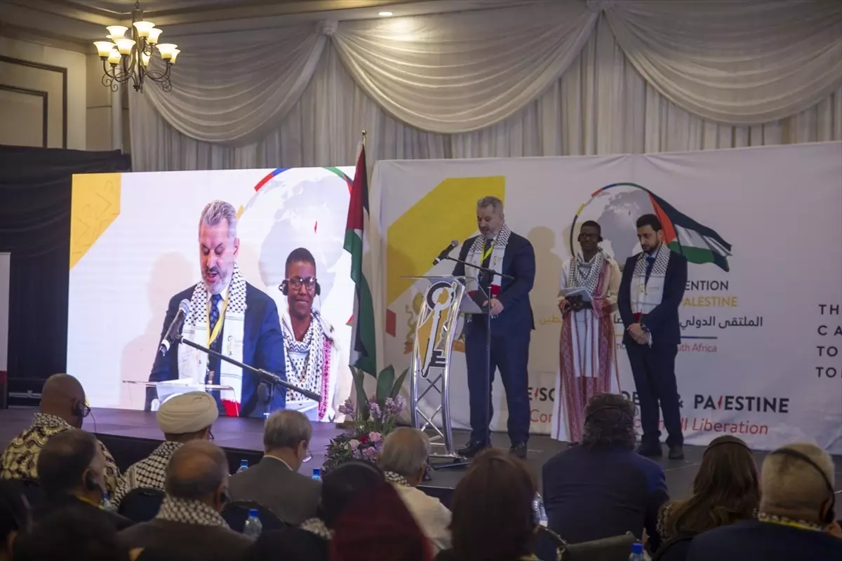 Güney Afrika, Filistin\'le küresel dayanışma konferansına ev sahipliği yapıyor
