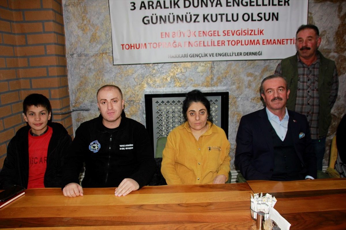 Hakkari\'de Engelliler Günü etkinliği düzenlendi