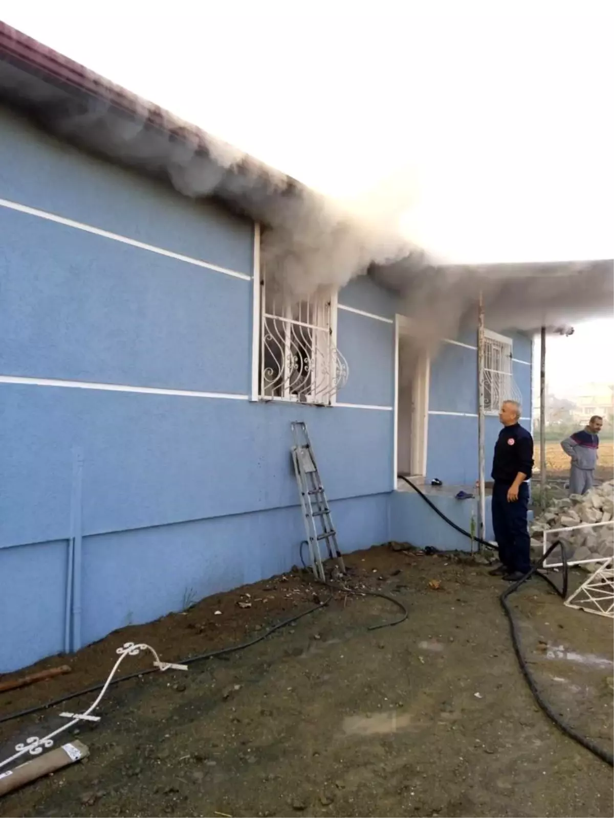 Antakya\'da bir evde çıkan yangın söndürüldü