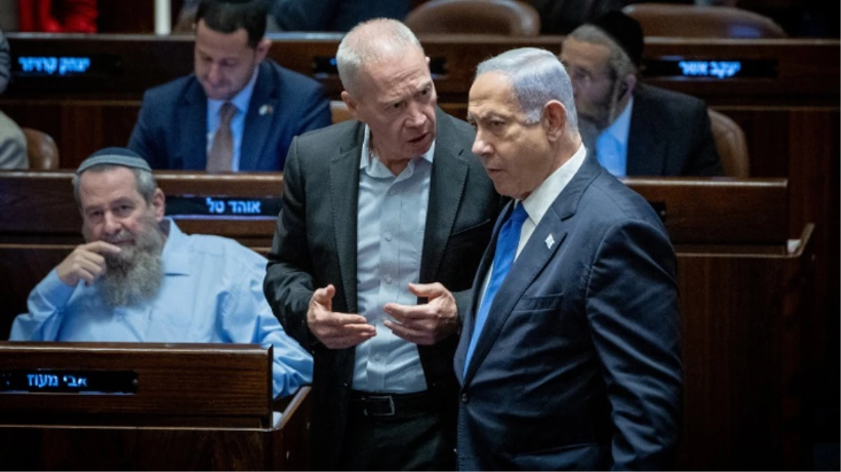 Netanyahu\'ya soğuk duş! Savunma Bakanı Gallant ortak basın toplantısı teklifini reddetmiş