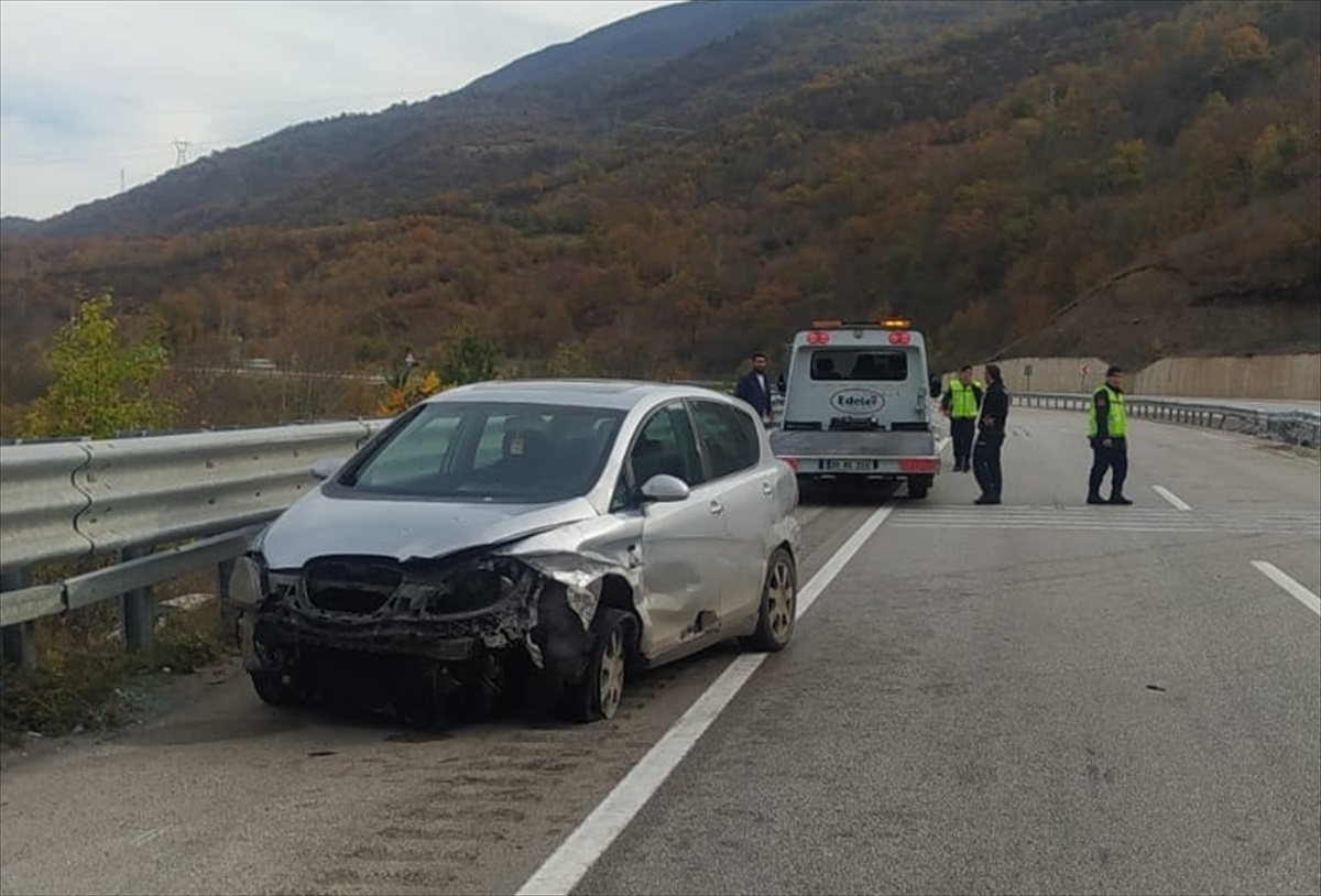 Niksar\'da trafik kazasında 1 kişi yaralandı