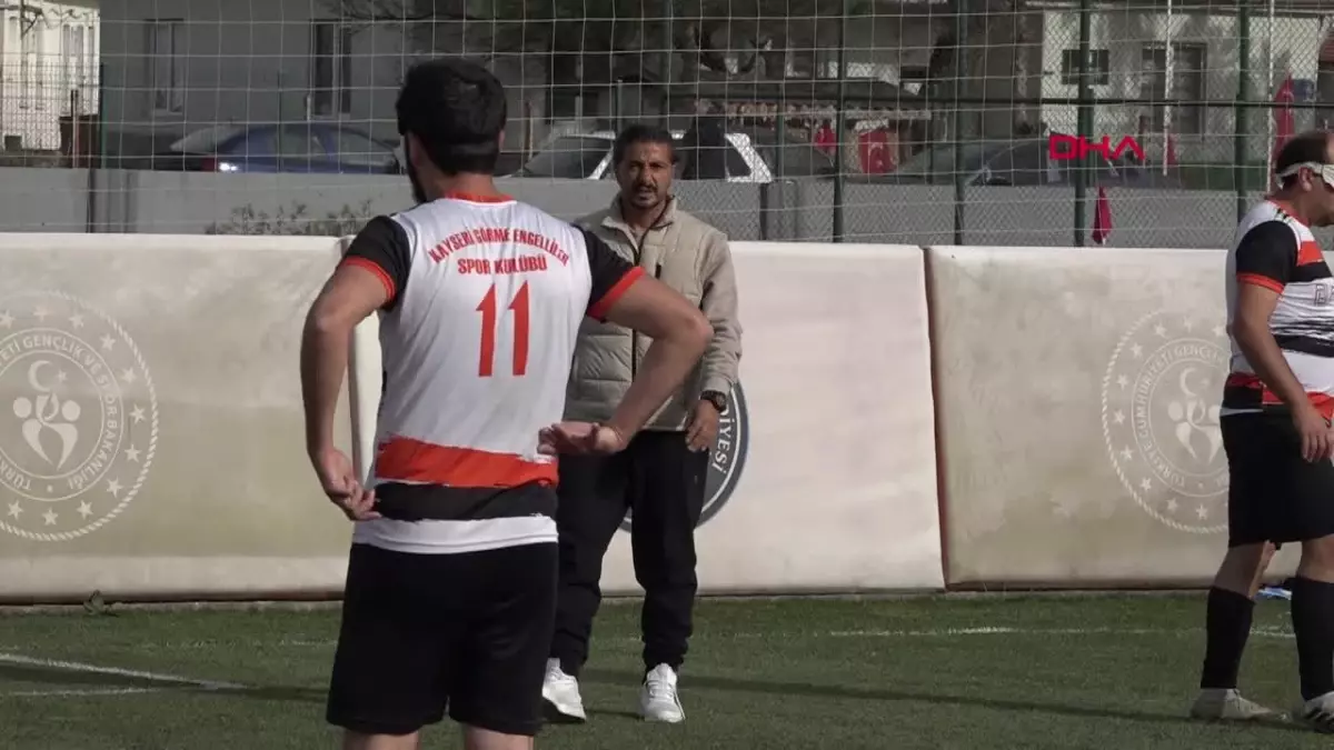 Kayseri Görme Engeliler Spor Kulübü Futbol Süper Ligi\'nde ikinci oldu