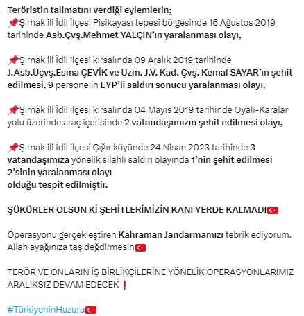 4 kanlı eylemin talimatını vermiş! 'Rodi Hayri' kod adlı terörist Mardin'de etkisiz hale getirildi