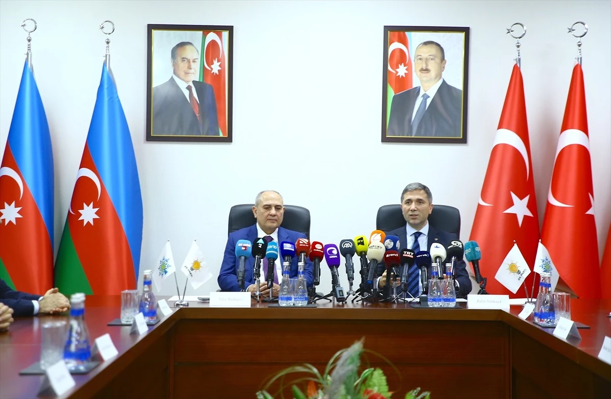AK Parti Dış İlişkilerden Sorumlu Genel Başkan Yardımcısı Zafer Sırakaya: Türkiye ile Azerbaycan\'ın Kardeşliği Bölgenin İstikrarı İçin Önemli