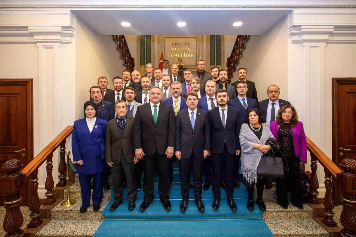 ZONDEF Yönetimi Adalet Bakanı Yılmaz Tunç ile Görüştü