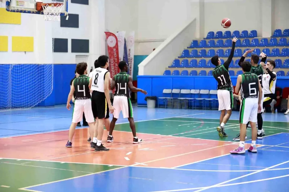 Denizli\'de Yurtlar Arası Spor Oyunları Basketbol Müsabakaları Tamamlandı