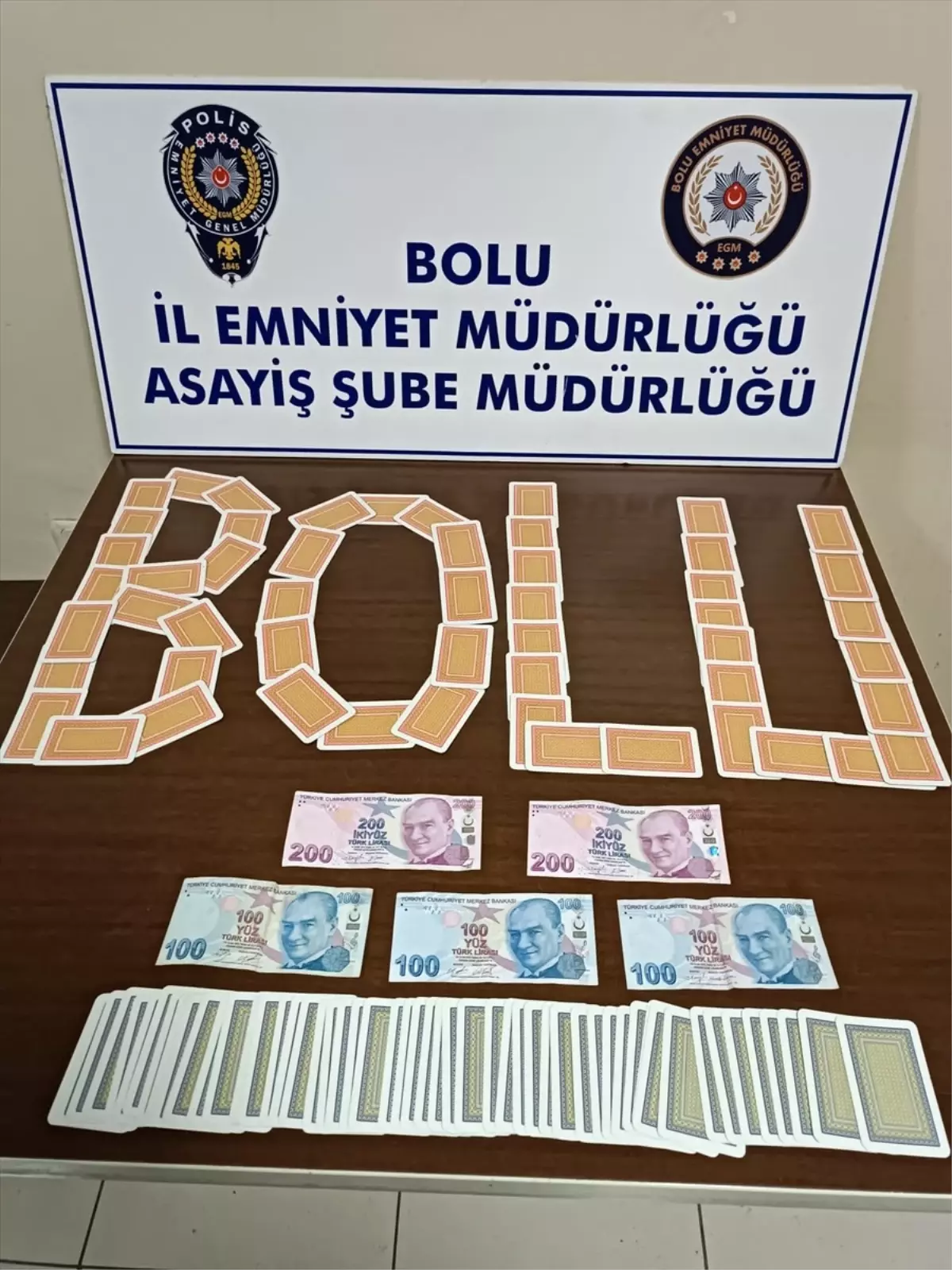 Bolu\'da kumar oynayan 7 kişiye adli ve idari işlem uygulandı