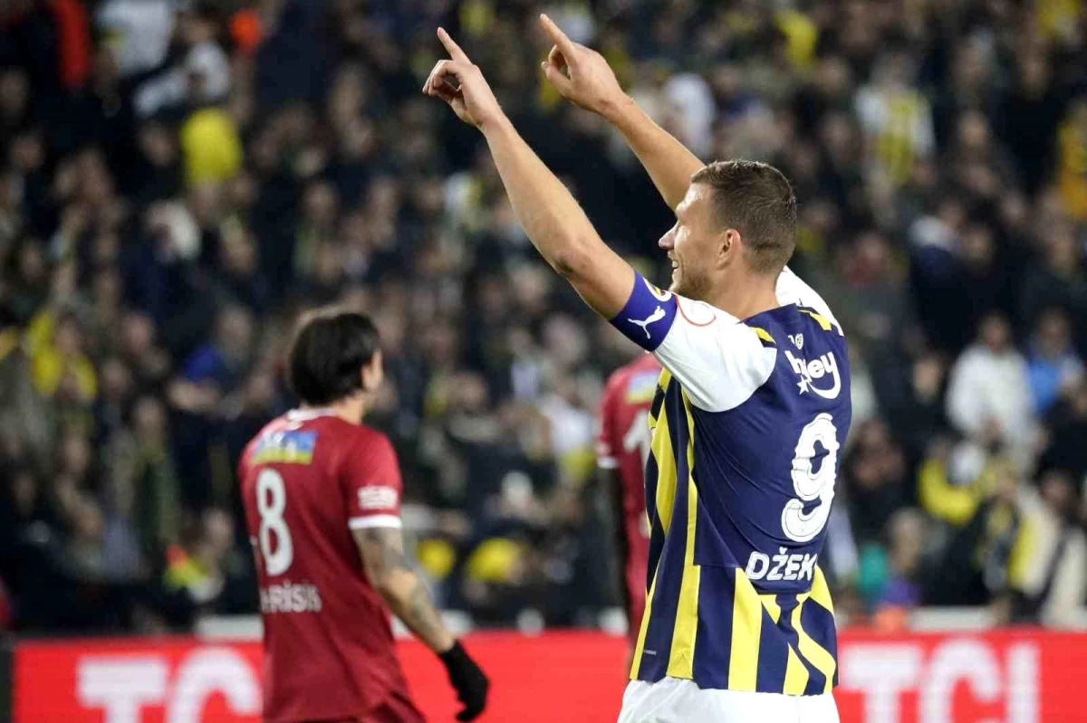 Dzeko, Sivasspor maçında 2 gol atarak gol sayısını 14\'e çıkardı