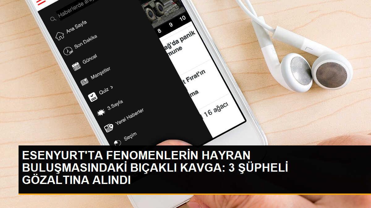 Sosyal medya fenomenleri arasında bıçaklı kavga