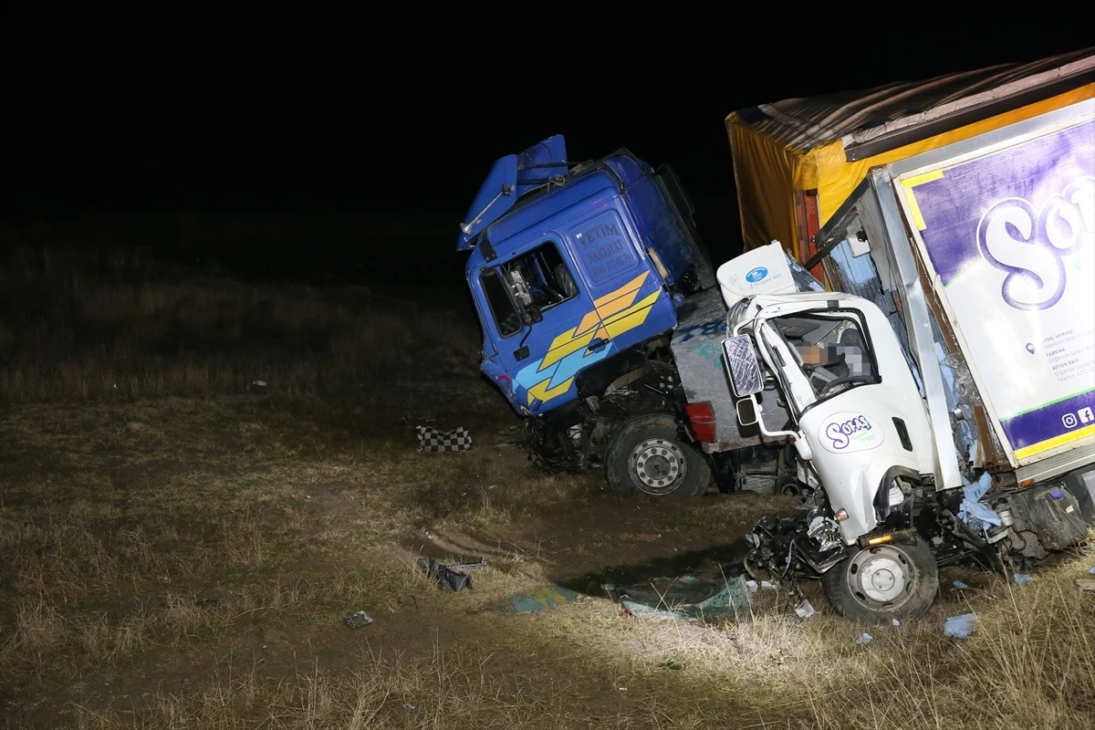 Eskişehir\'de tırla kamyonetin çarpışması sonucu 2 kişi öldü, 2 kişi yaralandı