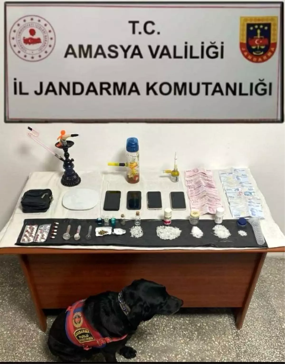 Amasya\'da uyuşturucu operasyonu: 3 tutuklama, 1 adli kontrol