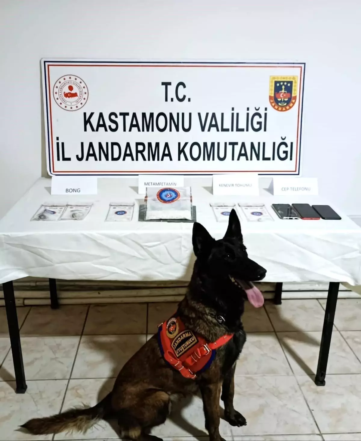 Kastamonu\'da 195 gram metamfetamin ele geçirildi