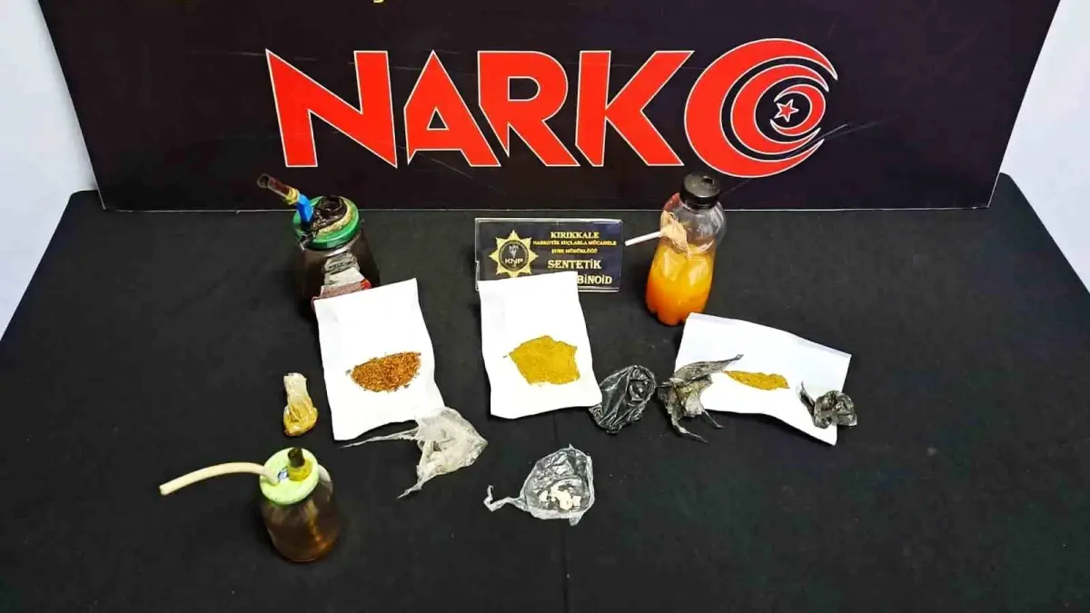 Kırıkkale\'de Uyuşturucu Operasyonu: 2 Tutuklama