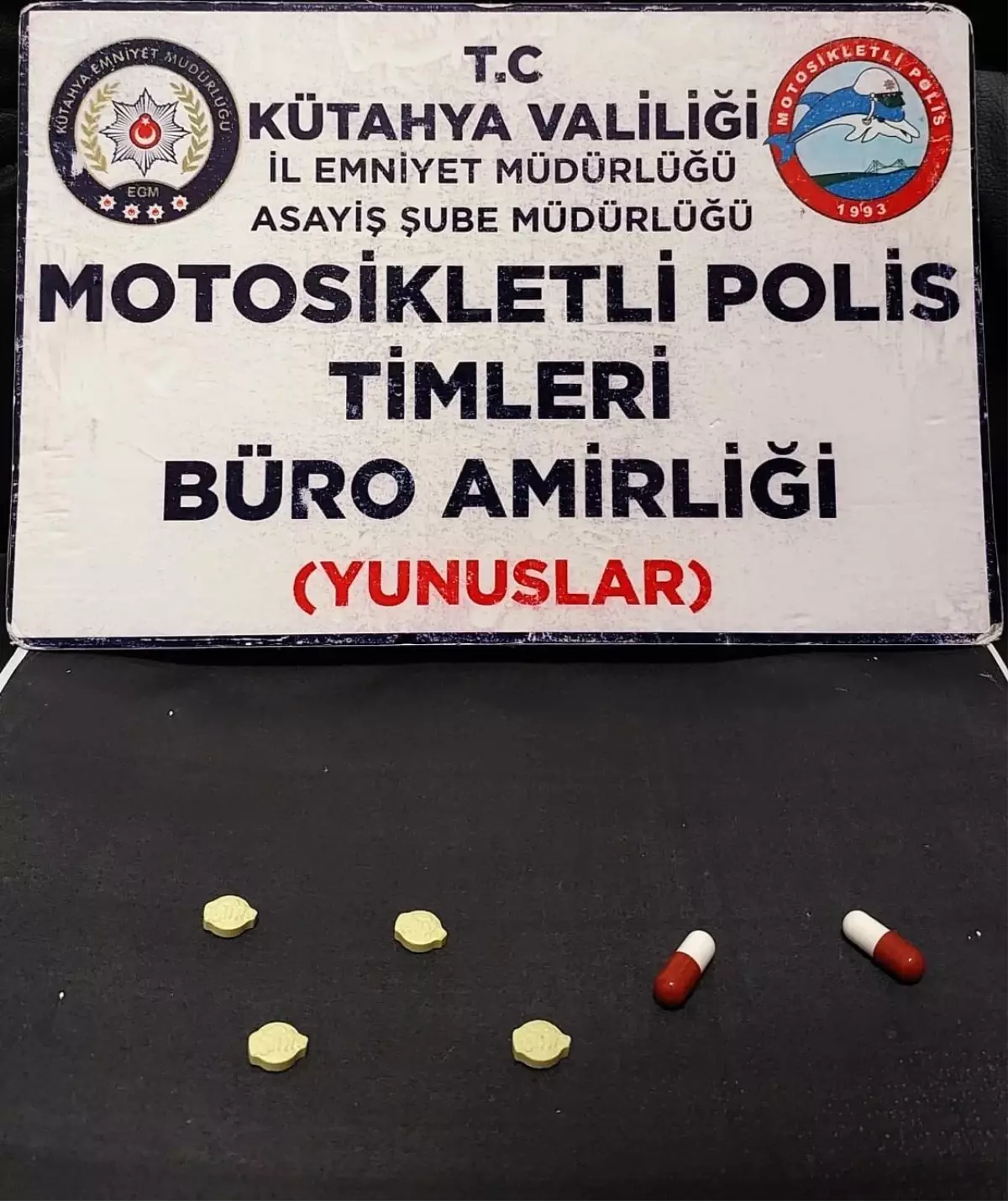 Kütahya\'da Motosikletli Polis Timlerince Uyuşturucu Operasyonu