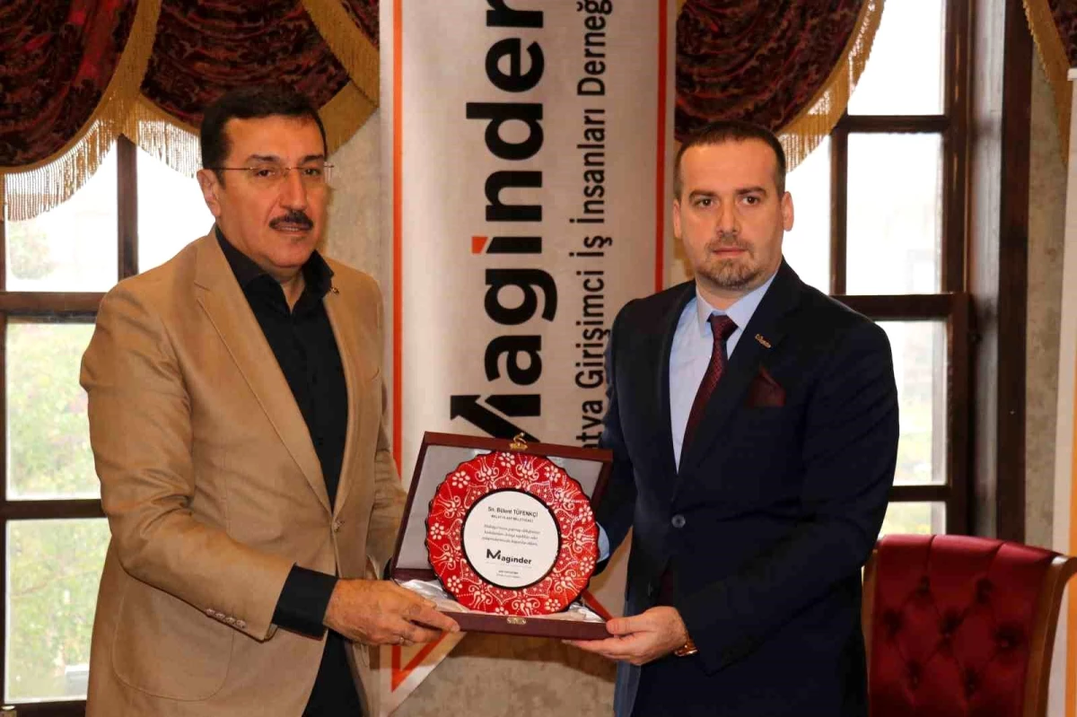 AK Parti Milletvekili Tüfenkci, MAGİNDER ile Malatya\'nın yeniden ayağa kaldırılması için istişarelerde bulundu