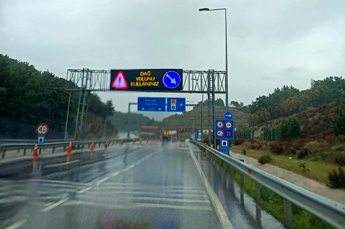 Sabuncubeli Tünelleri Trafiğe Kapatıldı