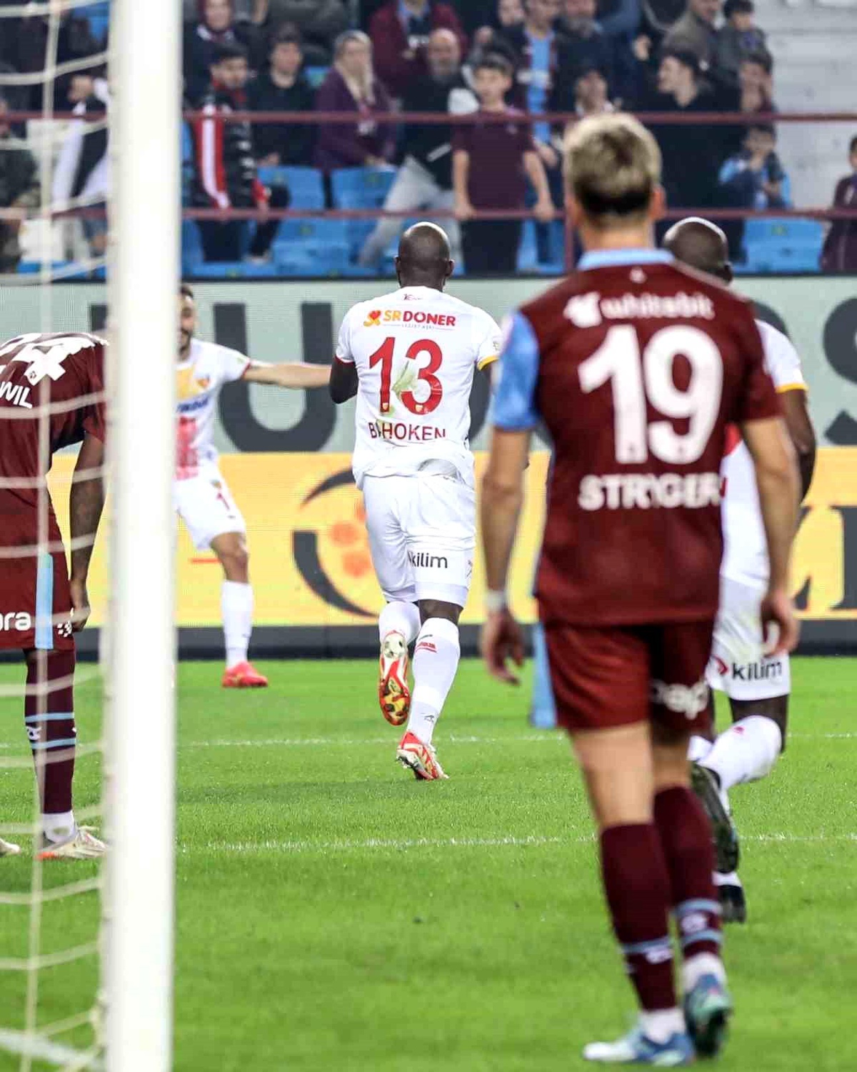Kayserispor\'un Bahoken\'i Trabzonspor maçında gol attı