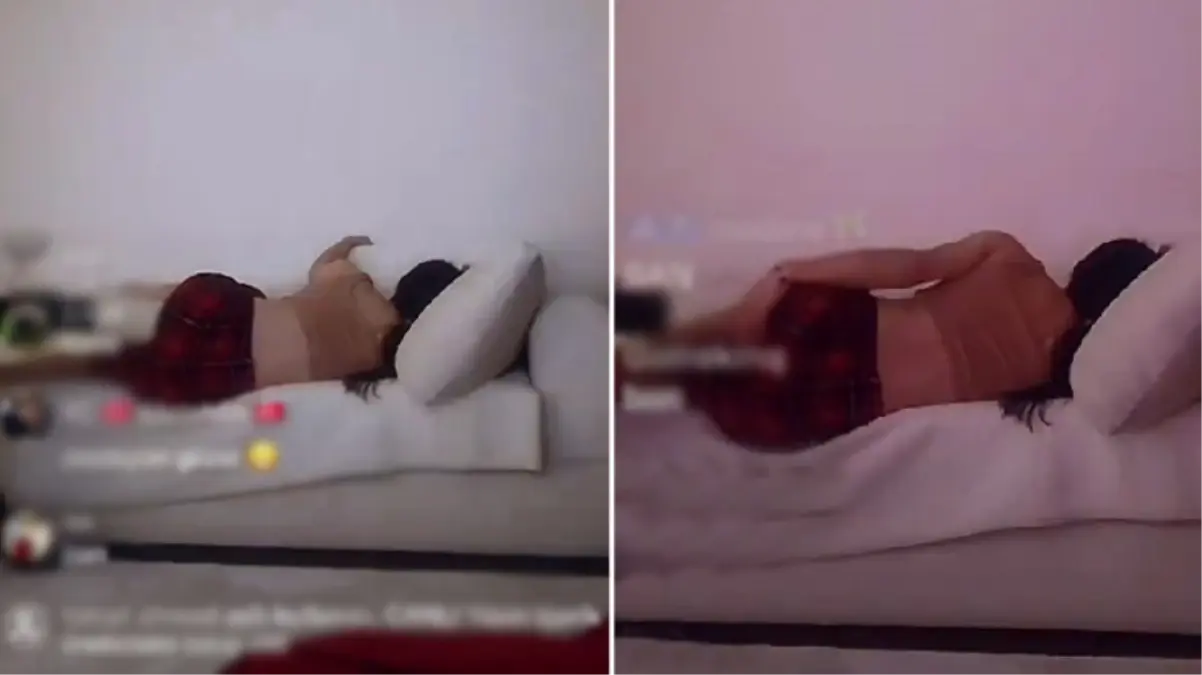 TikTok\'ta rezillikler sınır tanımıyor! Kamera önünde gaz çıkaran kadına para yağdırdılar