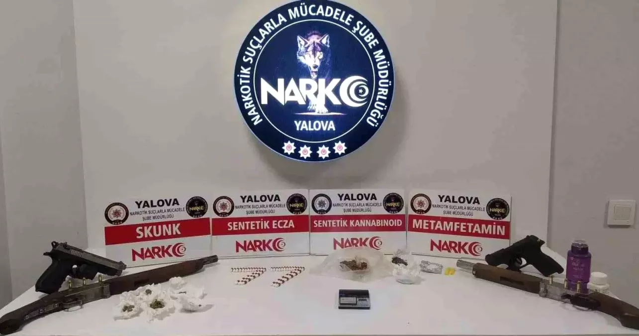 Yalova\'da uyuşturucu operasyonu: 1 tutuklama