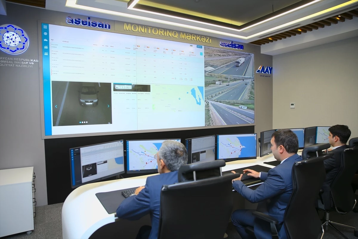 ASELSAN\'ın Azerbaycan\'da Araç Tespit ve Yüksek Hızda Ağırlık Ölçüm Sistemi Projesi Faaliyete Geçti