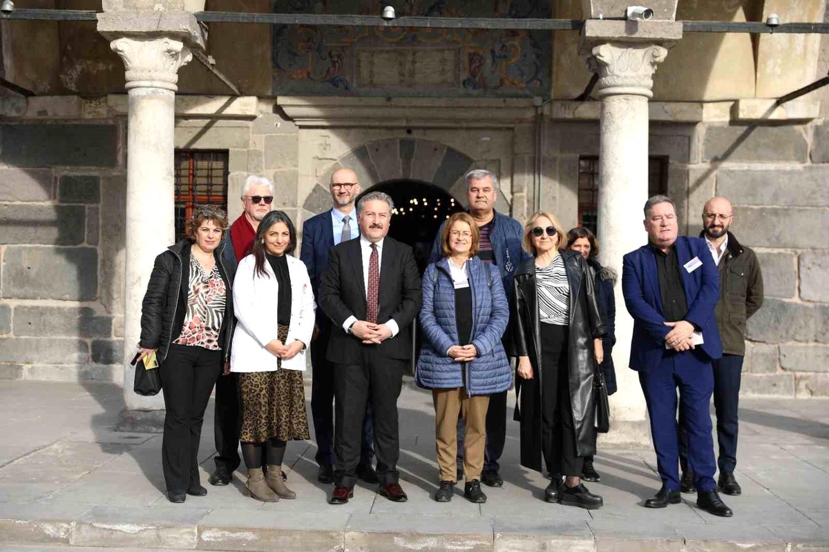 Melikgazi Belediye Başkanı Avrupalı konukları Kayseri\'de ağırladı