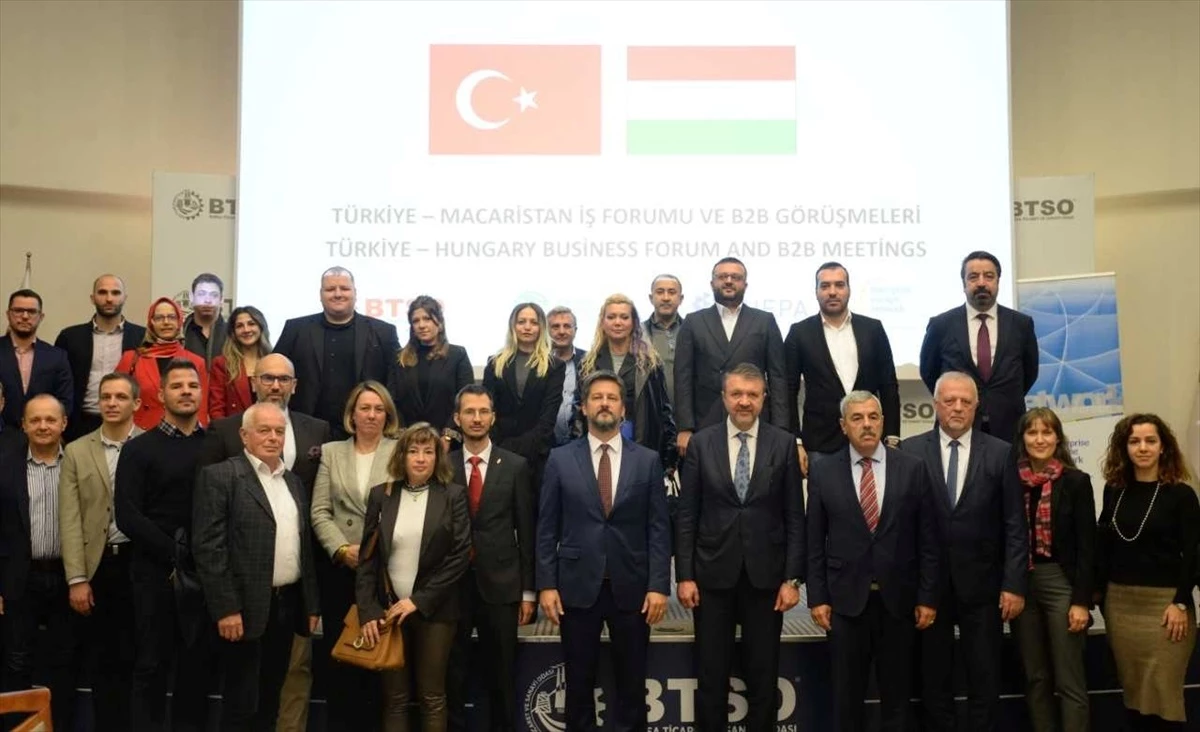 Bursa\'da "Türkiye-Macaristan İş Forumu ve İkili İş Görüşmeleri" yapıldı