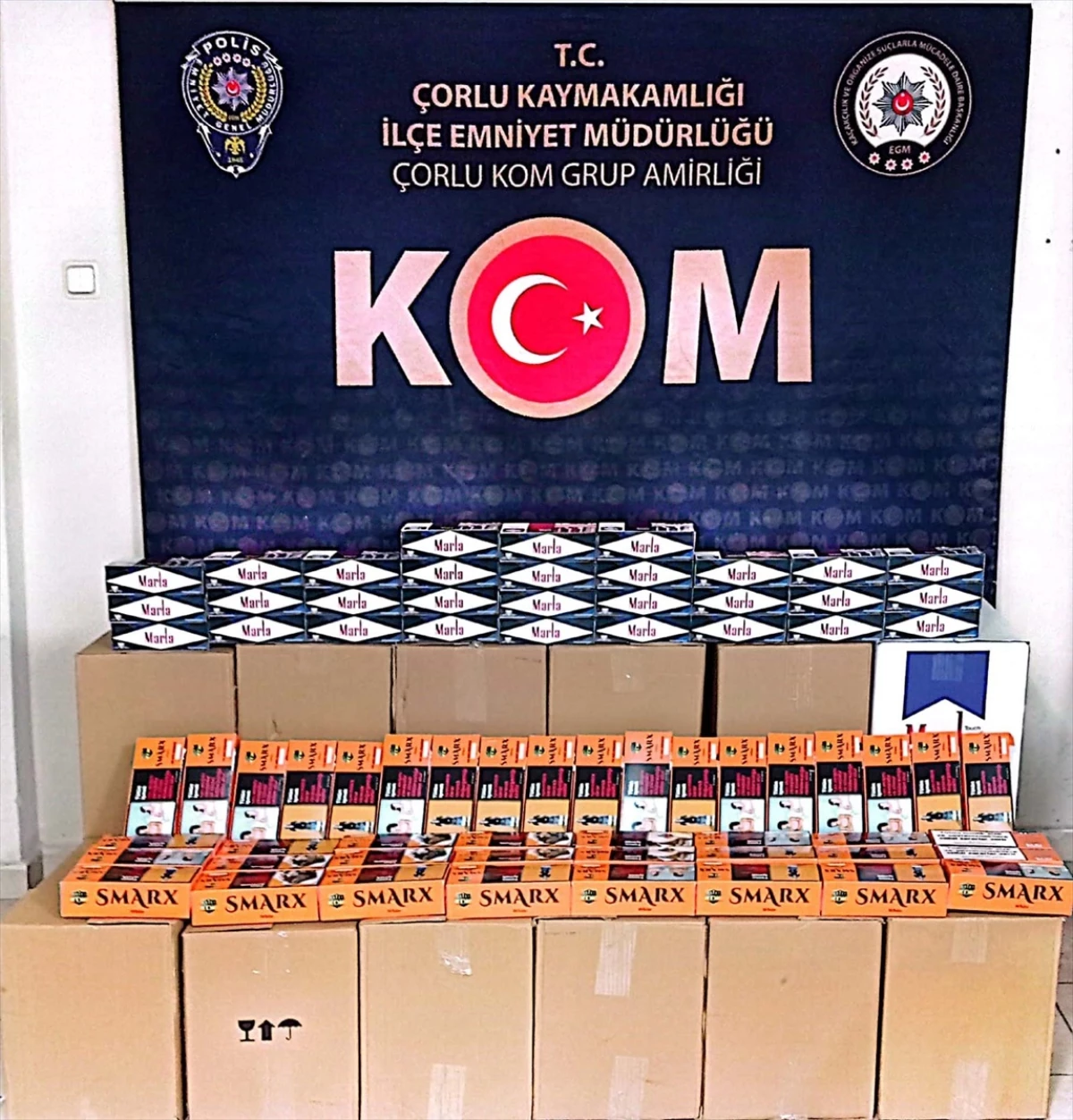 Çerkezköy\'de Kaçakçılık Operasyonu: 2 Şüpheli Gözaltına Alındı