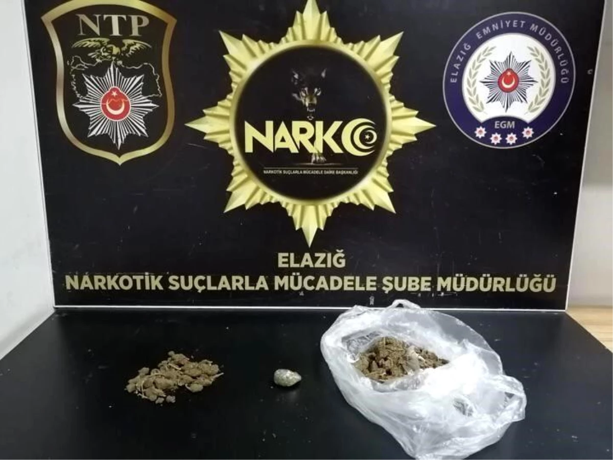 Elazığ\'da Uyuşturucu Operasyonu: 2 Gözaltı