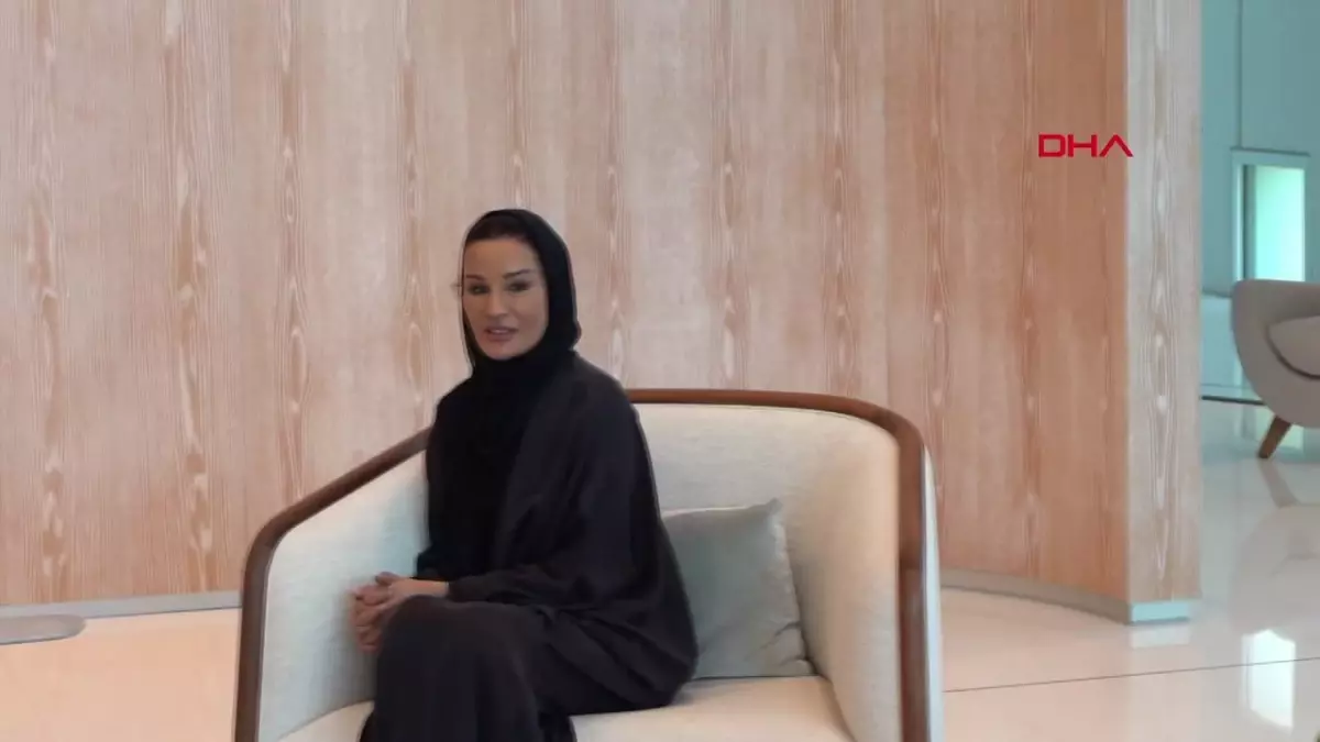 Emine Erdoğan, Katar Vakfı Başkanı Moza ile görüştü