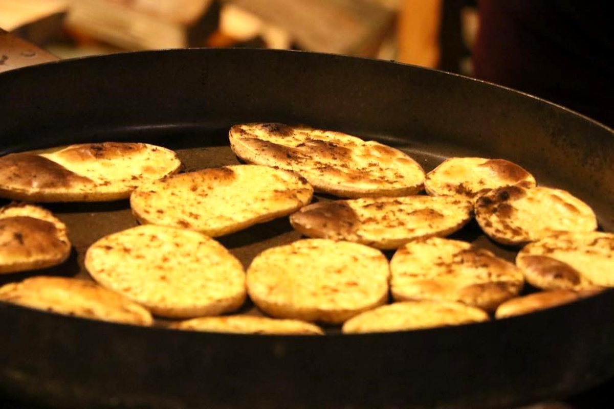 Erzincan\'da Sobada Patates Keyfi