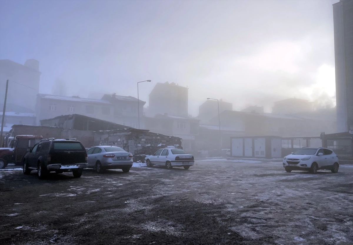 Erzurum, Ardahan ve Kars\'ta Soğuk Hava Etkisi