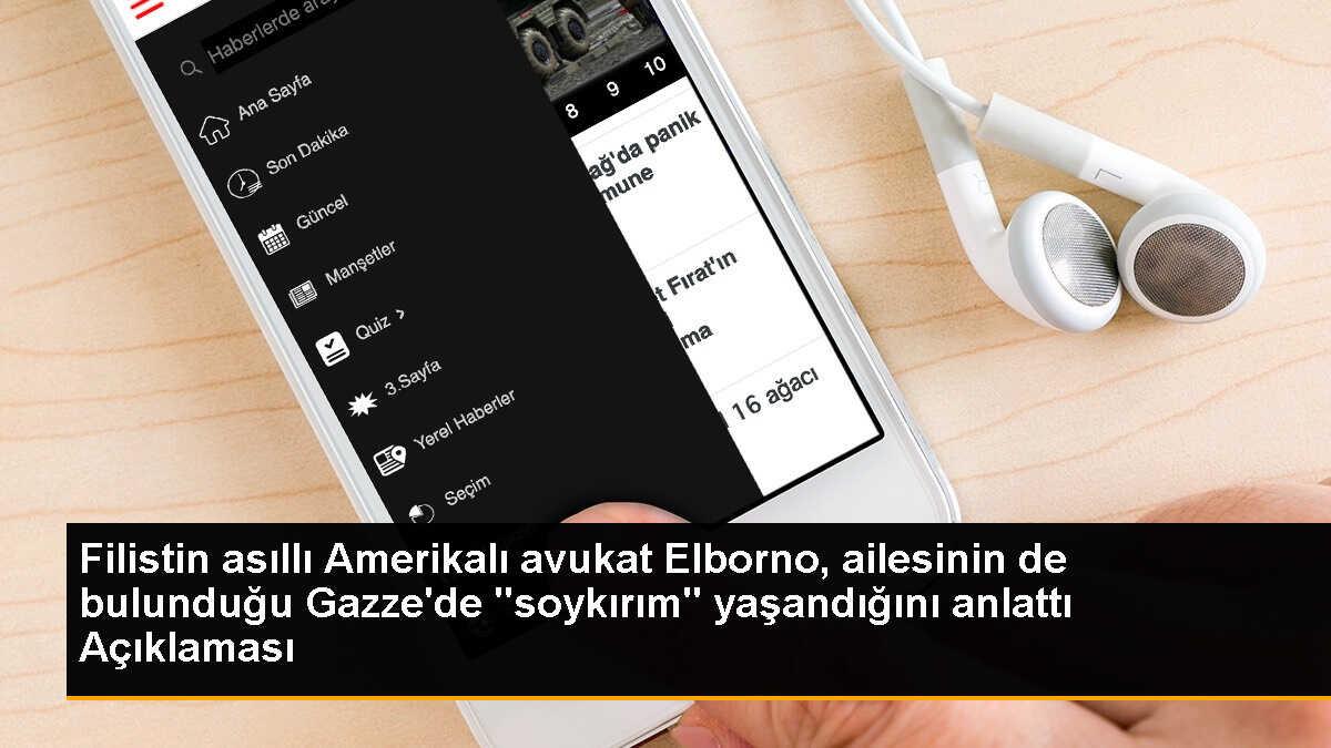 Filistin asıllı Amerikalı avukat: Gazze\'deki olaylar soykırımdır