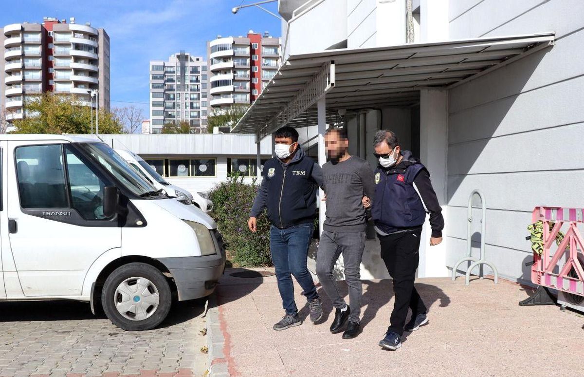 PKK/KCK Terör Örgütü Üyesi Mersin\'de Tutuklandı